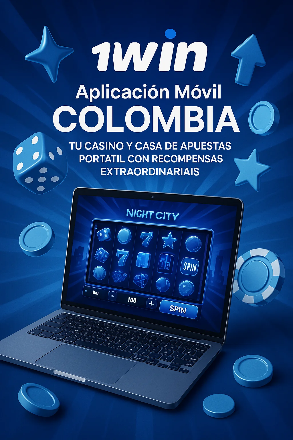 Aplicación Móvil 1win Colombia: Tu Casino y Casa de Apuestas Portátil con Recompensas Extraordinarias