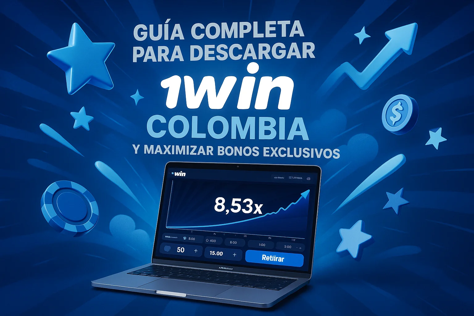 Guía Completa para Descargar 1win Colombia y Maximizar Bonos Exclusivos
